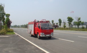 江铃泡沫消防车（2..