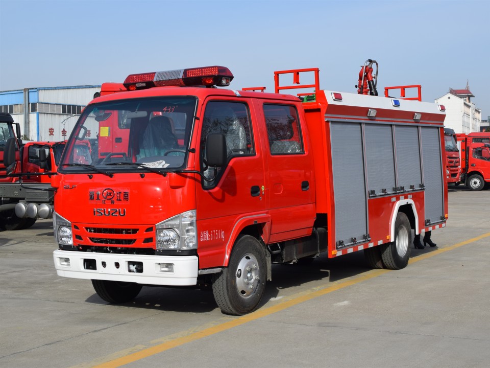 600P庆铃泡沫消防车（2.5吨）