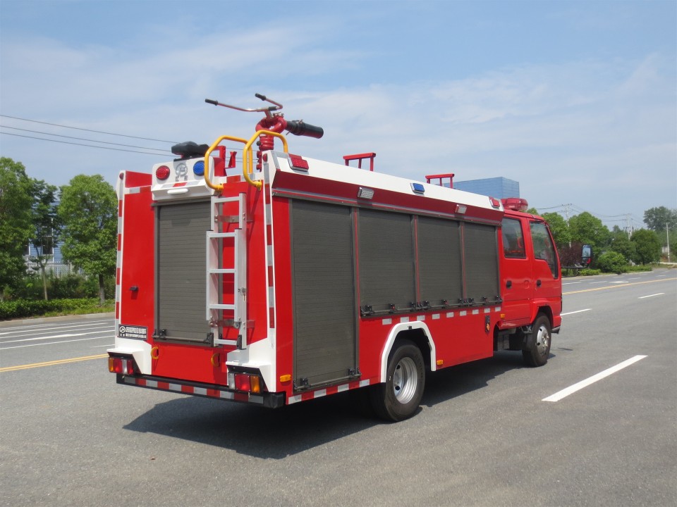 600P庆铃泡沫消防车（2.5吨）图片