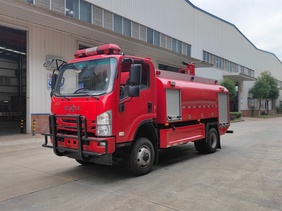 庆铃水罐消防车（4.5吨）图片